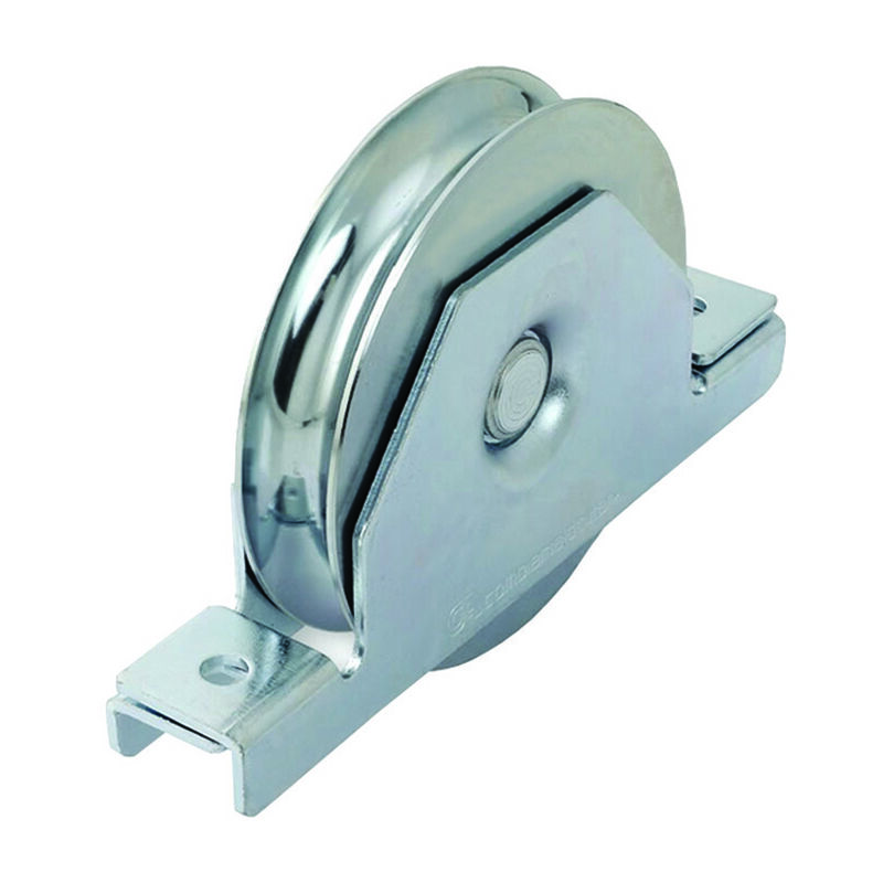foto del prodotto capaldo ruota cancelli gola tonda 1 cuscinetto a sfera art.425 mm.80x20 binario mm.16 portata kg.200