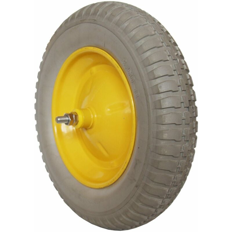 foto del prodotto capaldo ruota vespa per carriola run flat in poliuretano antiforatura 350x80 mm 110