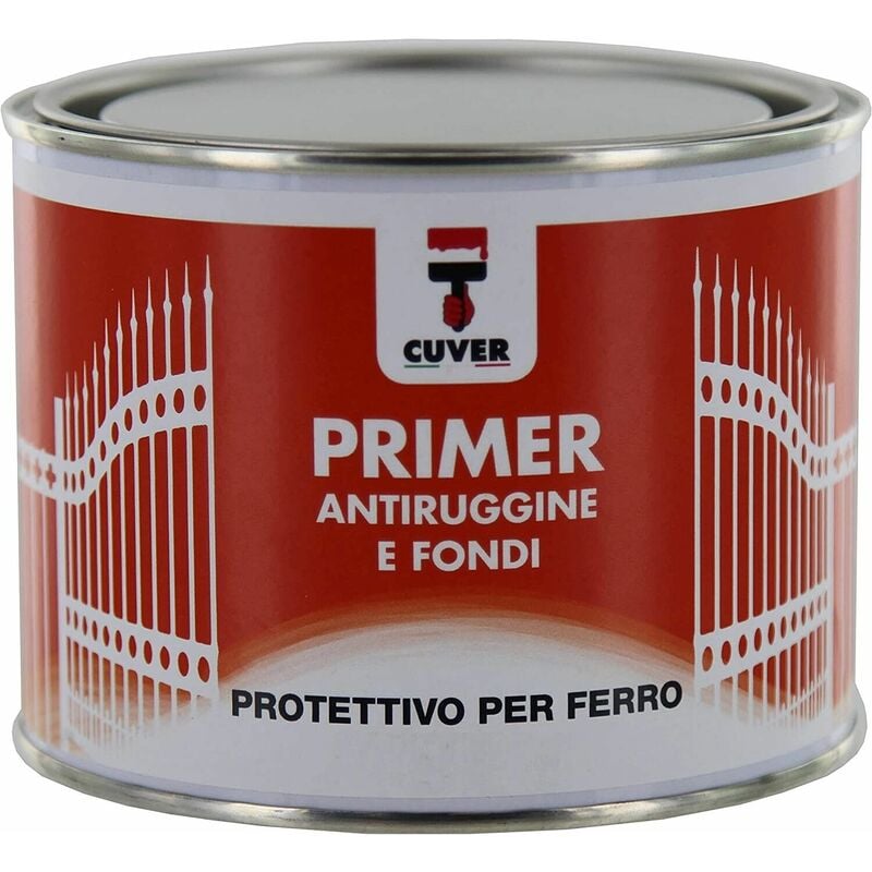 foto del prodotto capaldo smalto antiruggine vernice primer fondo per ferro alta copertura rosso 2,50 lt