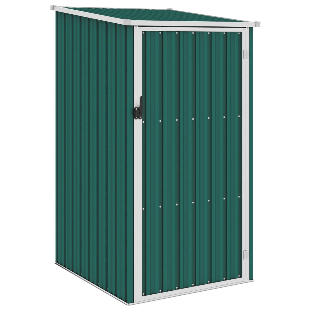foto del prodotto capanno da giardino verde 87x98x159 cm in acciaio zincato cod mxl 65887