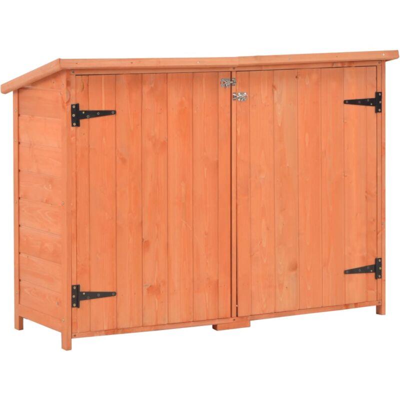 foto del prodotto capanno per attrezzi in legno 120x50x91 cm cod mxl 65818