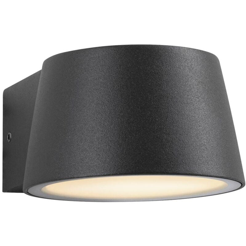 foto del prodotto capea 2200k wand 94713 lampada da parete per esterno led monocolore 6 w nero paulmann