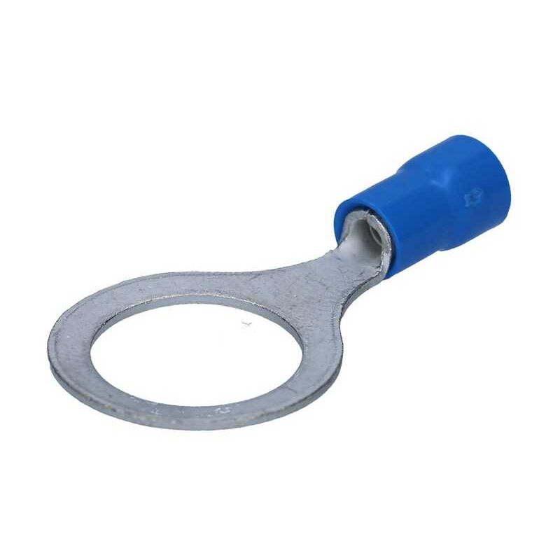foto del prodotto capocorda a occhiello 2,5 mm preisolato blu foro 12