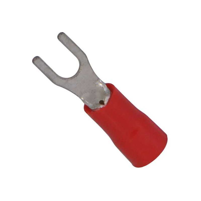 foto del prodotto capocorda forcella 1,5 mm rosso foro 5