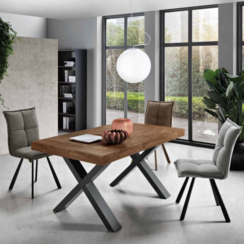 foto del prodotto capodarte tavolo allungabile a 260 cm con struttura in laminato paride tek