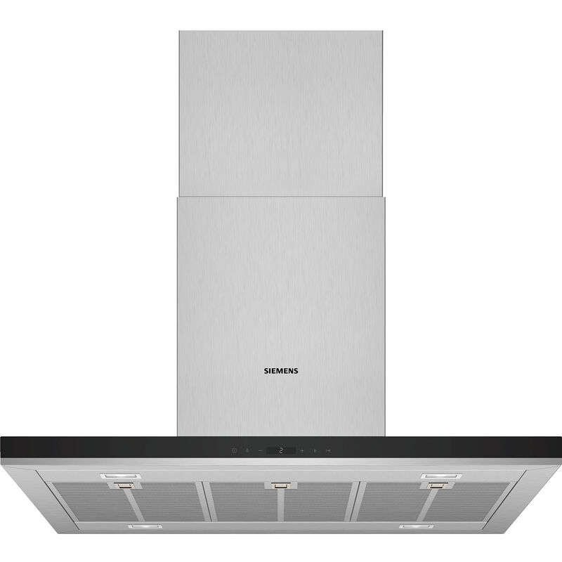 foto del prodotto cappa ad isola decorativa 90 cm 867m3 h acciaio inox lf98bip50 siemens