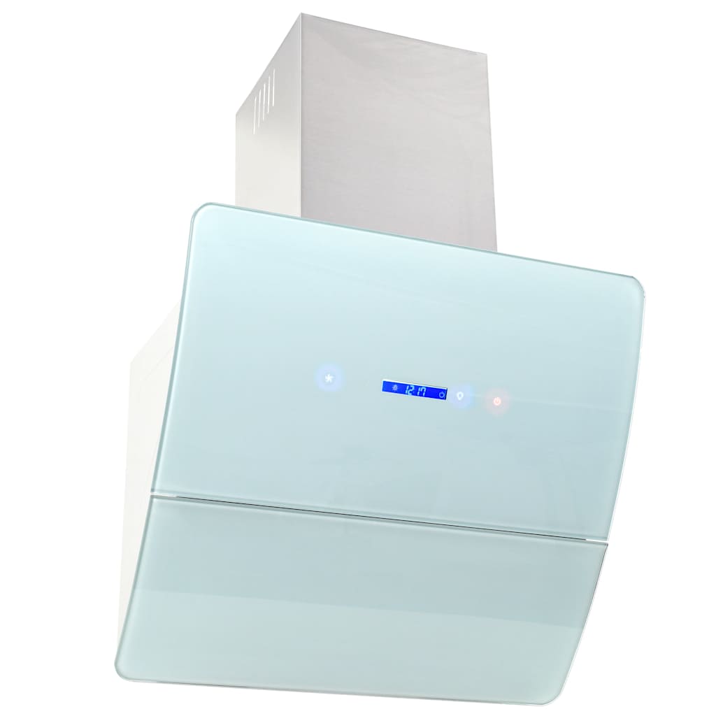 foto del prodotto cappa aspirante a muro acciaio inox 756 m h 60 cm bianca