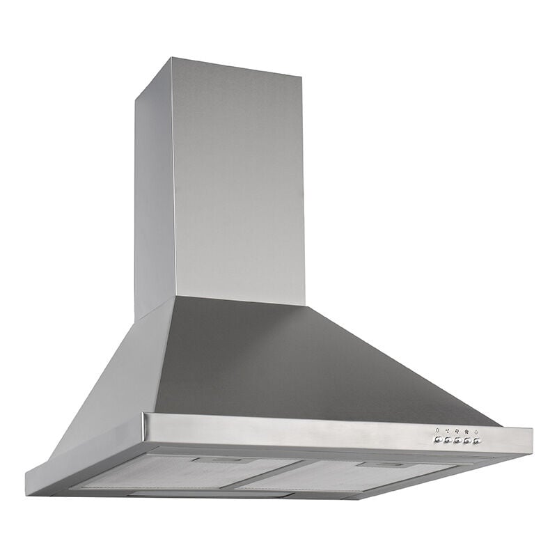 foto del prodotto cappa aspirante cappa a parete cappa camino 60 cm acciaio inox respecta