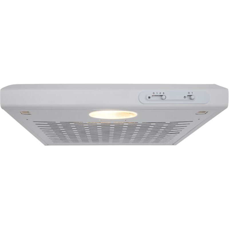 foto del prodotto cappa aspirante cappa sottopiano 50 cm cappa aspirante ricircolo aria esausta bianco respecta