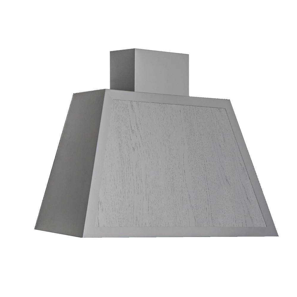 foto del prodotto cappa aspirante garage liscio in acciaio inox silver cm 110