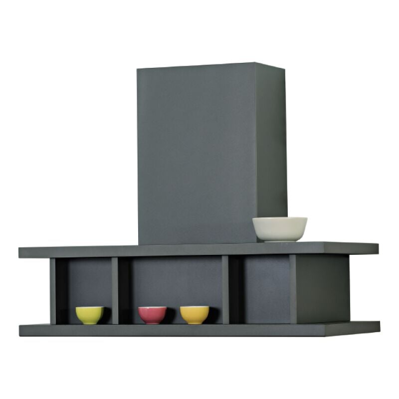 foto del prodotto cappa aspirante industrial style in acciaio inox brunito cm 120
