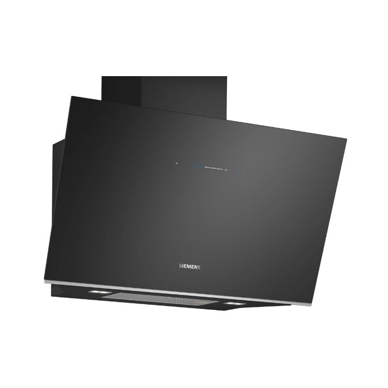 foto del prodotto cappa decorativa inclinata 90cm 51db 441m3 h nera lc91klt60 siemens