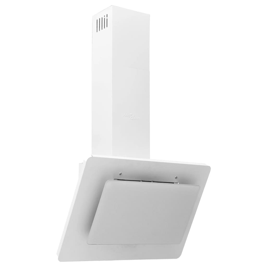 foto del prodotto cappa parete 60 cm acciaio inox e vetro temperato bianco 02 0005870