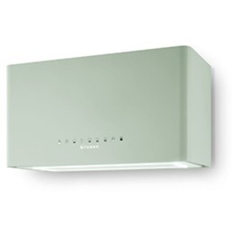 foto del prodotto cappa sottopensile faber tch04 da 80 nero con frontalino inox