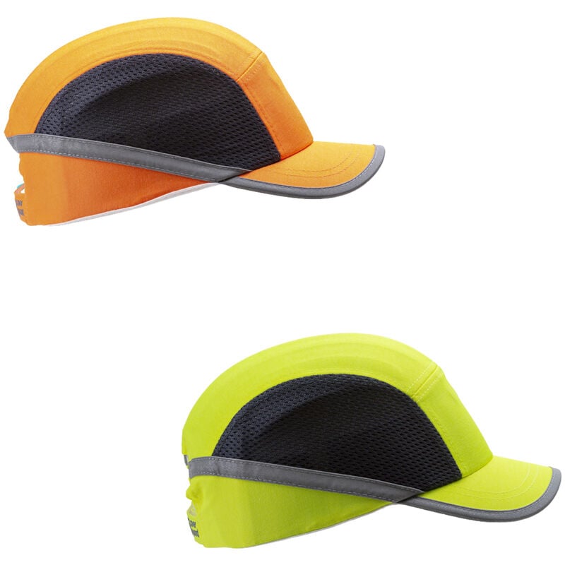 foto del prodotto cappello antiurto coverguard 6chv in abs giallo