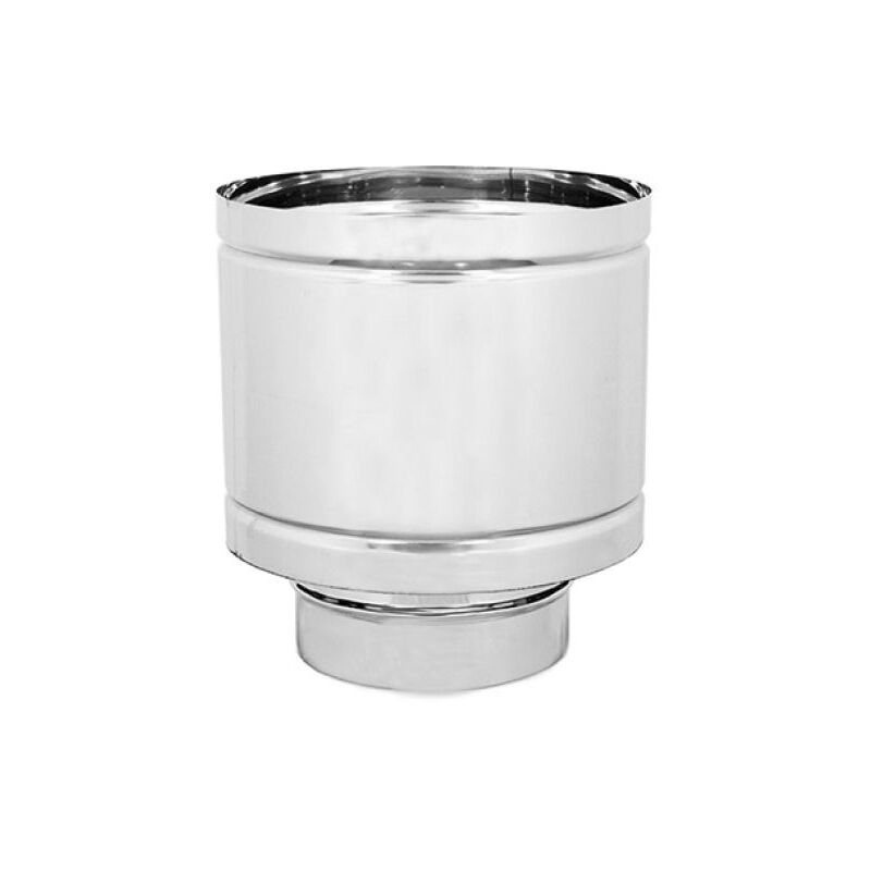 foto del prodotto cappello antivento monoparete acciaio inox aisi 304 120 europrofil