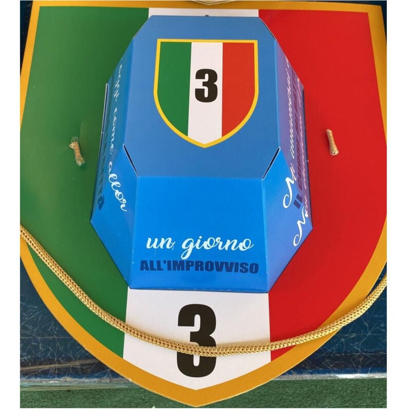 foto del prodotto cappello celebrativo festa terzo scudetto napoli kvaratskhelia campioni d'italia - - trade shop traesio
