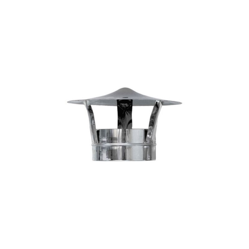 foto del prodotto cappello cinese con base tonda zincato diam. 130 dk