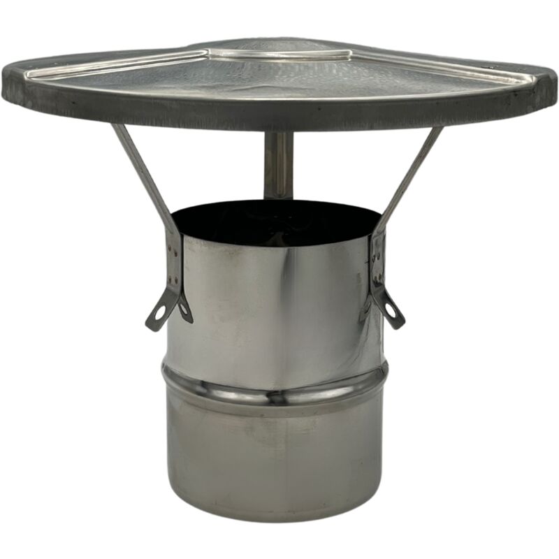 foto del prodotto cappello cinese inox monoparete 180 mm