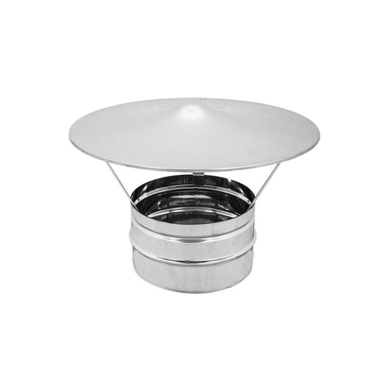 foto del prodotto cappello cinese monoparete acciaio inox aisi 304 100 europrofil