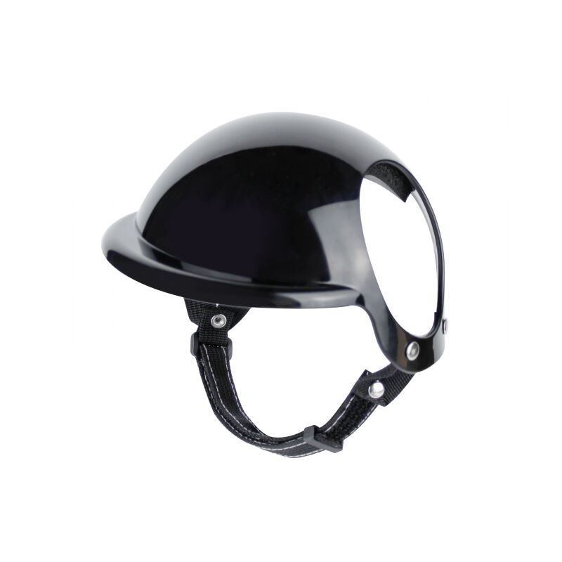 foto del prodotto cappello da moto per cani, casco da moto per animali, casco per animali domestici, casco per cani, per cani di piccola taglia, gatti nero, m 