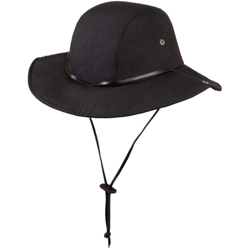 foto del prodotto cappello in cotone cerato impermeabile per cavaliere xl