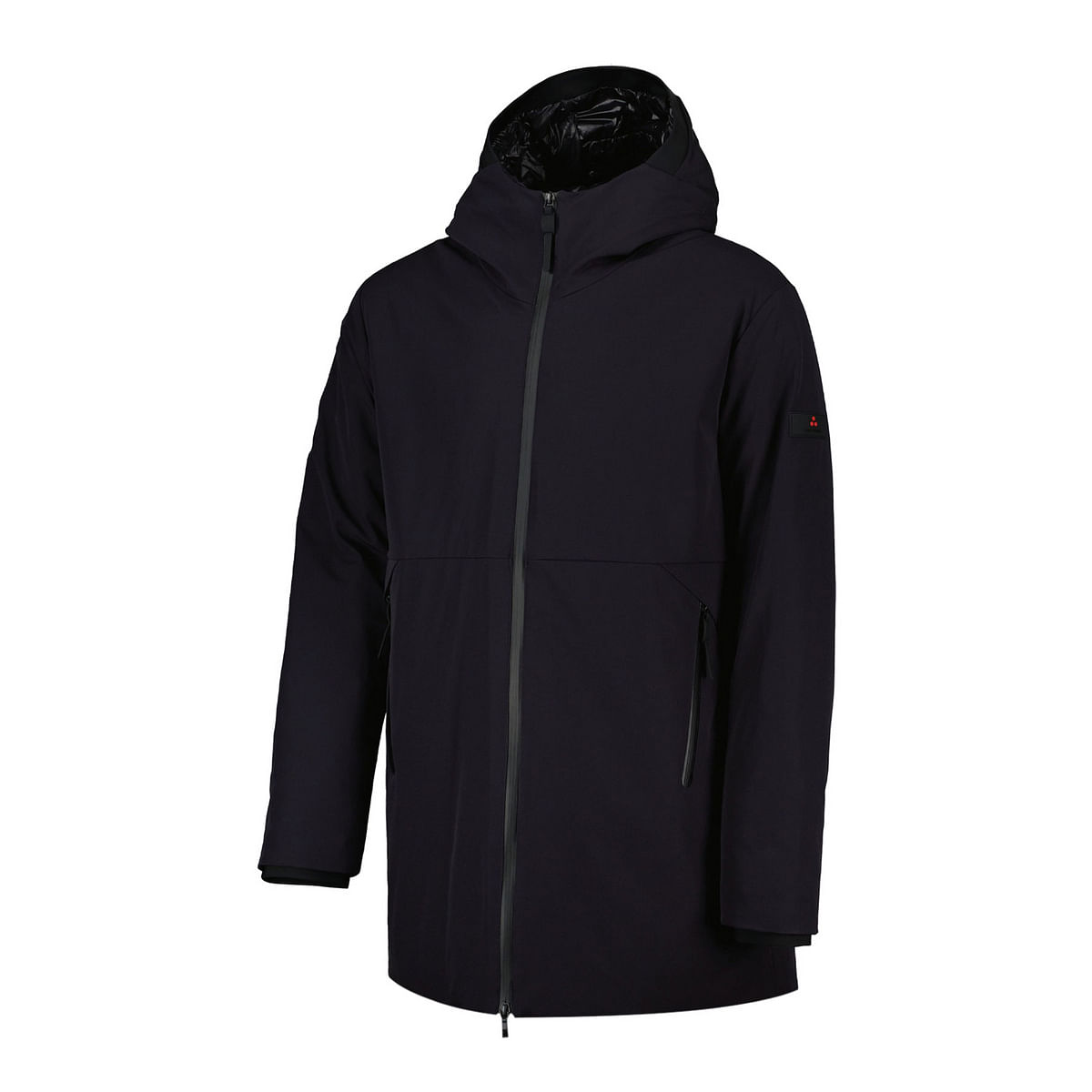 foto del prodotto cappotto con cappuccio metide