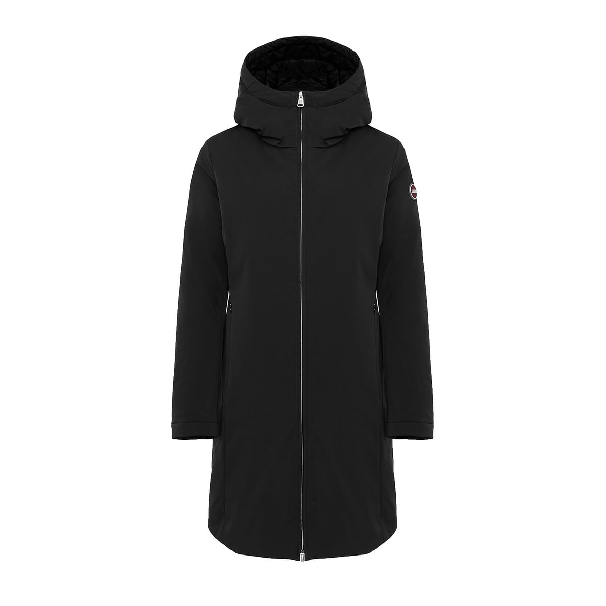 foto del prodotto cappotto con cappuccio stretch 3 l donna