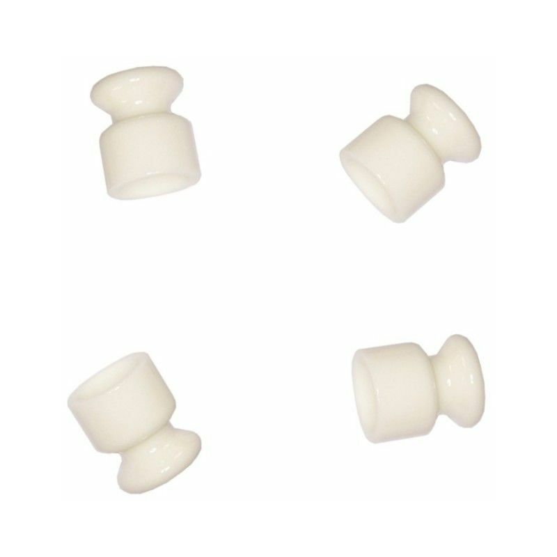 foto del prodotto cappuccio di cavo intrecciato porcellana bianca 4 unit 15,5x18mm edm