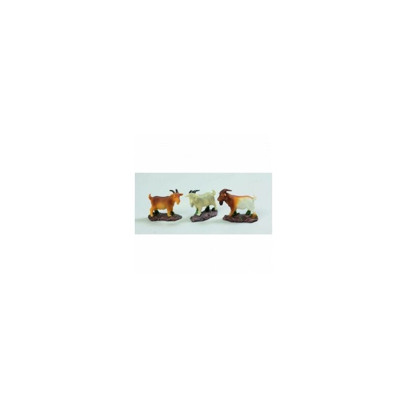 foto del prodotto capra in resina per presepe assortite 6 cm pz 1