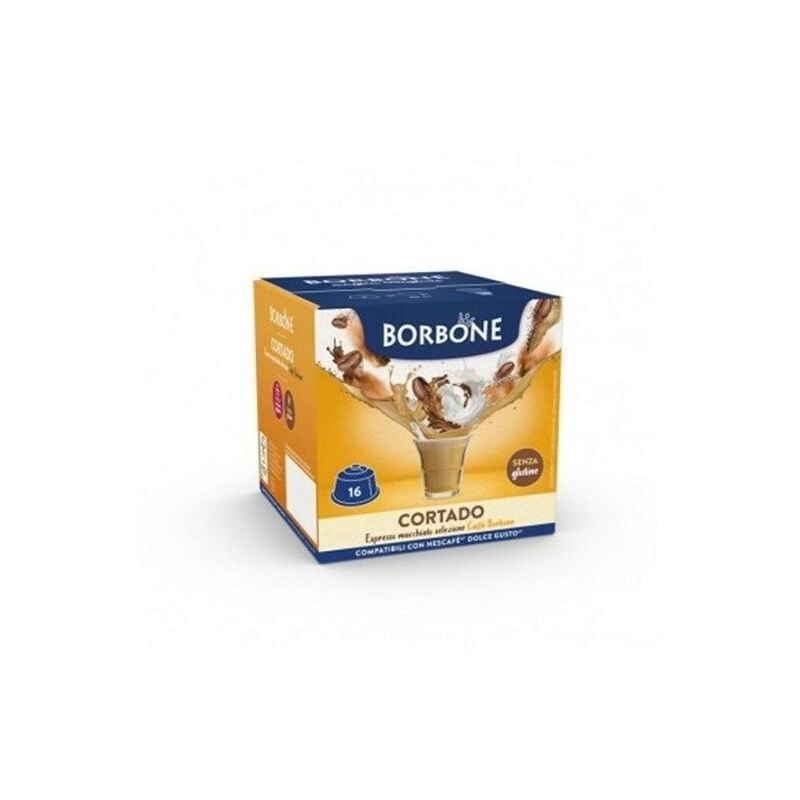 foto del prodotto capsula dolcegusto cortado conf. 16 pz caffe borbone