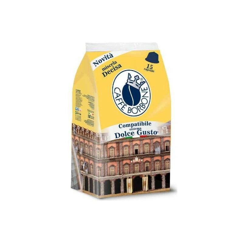 immagine 0 del prodotto capsula dolcegusto decisa conf. 15 pz caffe borbone