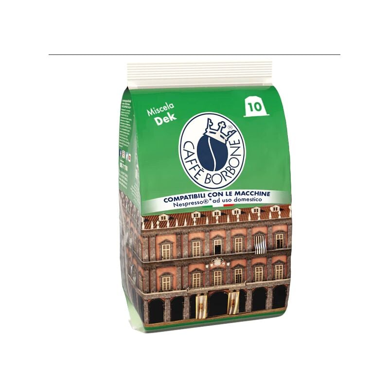 foto del prodotto capsula respresso dek conf. 10 pz caffe borbone