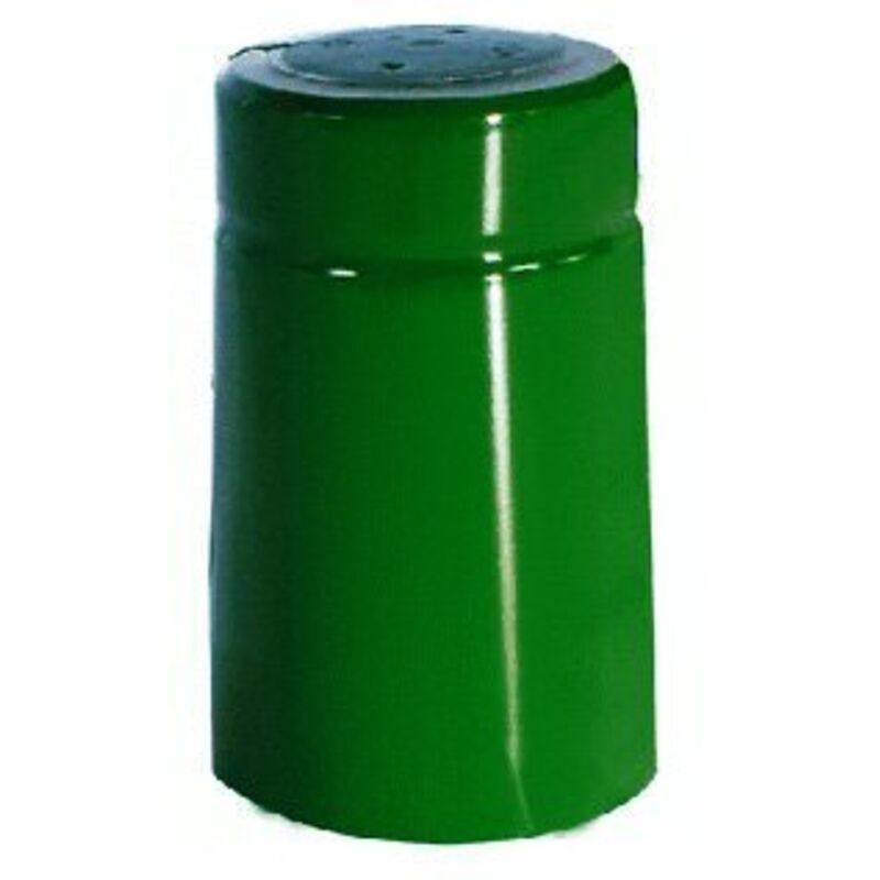 foto del prodotto capsula termoretraibile pvc d 31x55 verde 100 pz