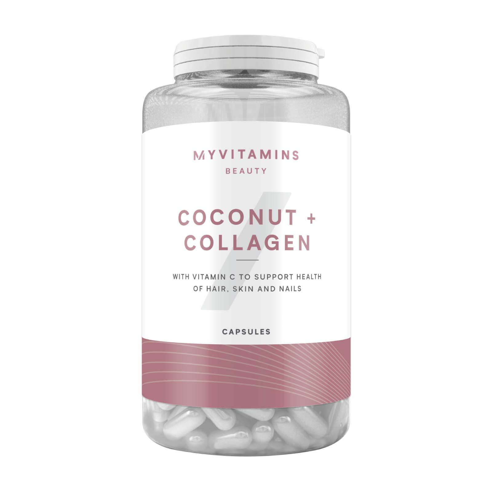 foto del prodotto capsule di cocco e collagene 180capsule