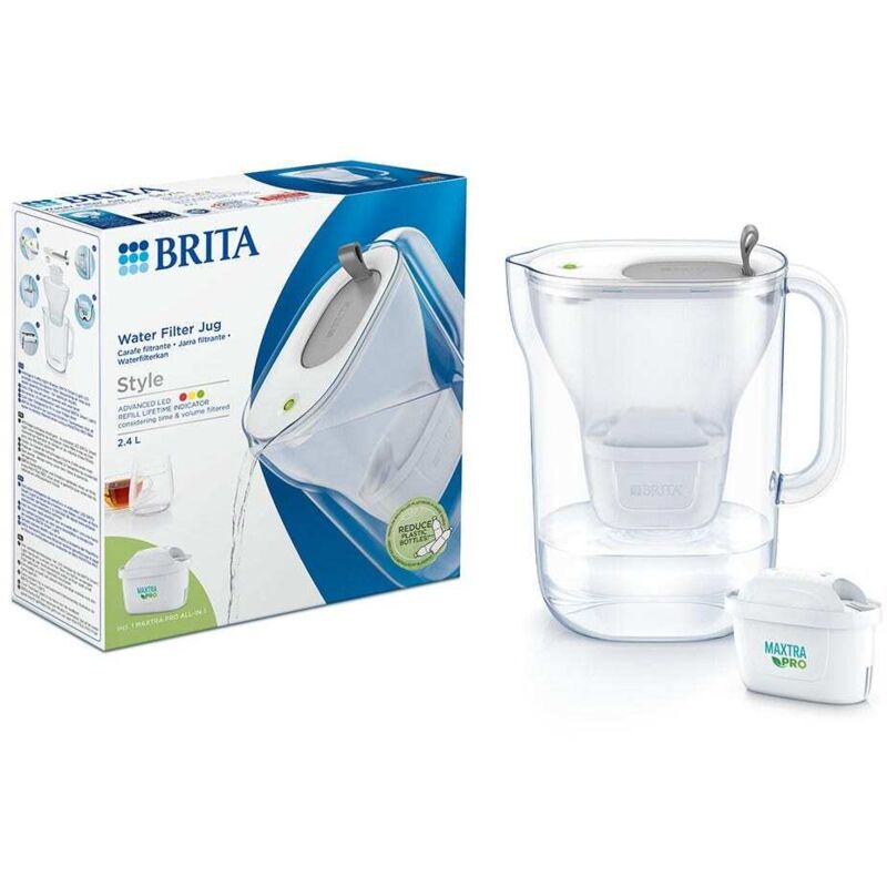 foto del prodotto caraffa filtrante brita style 2,4 l filtro acqua maxtra pro 1051125