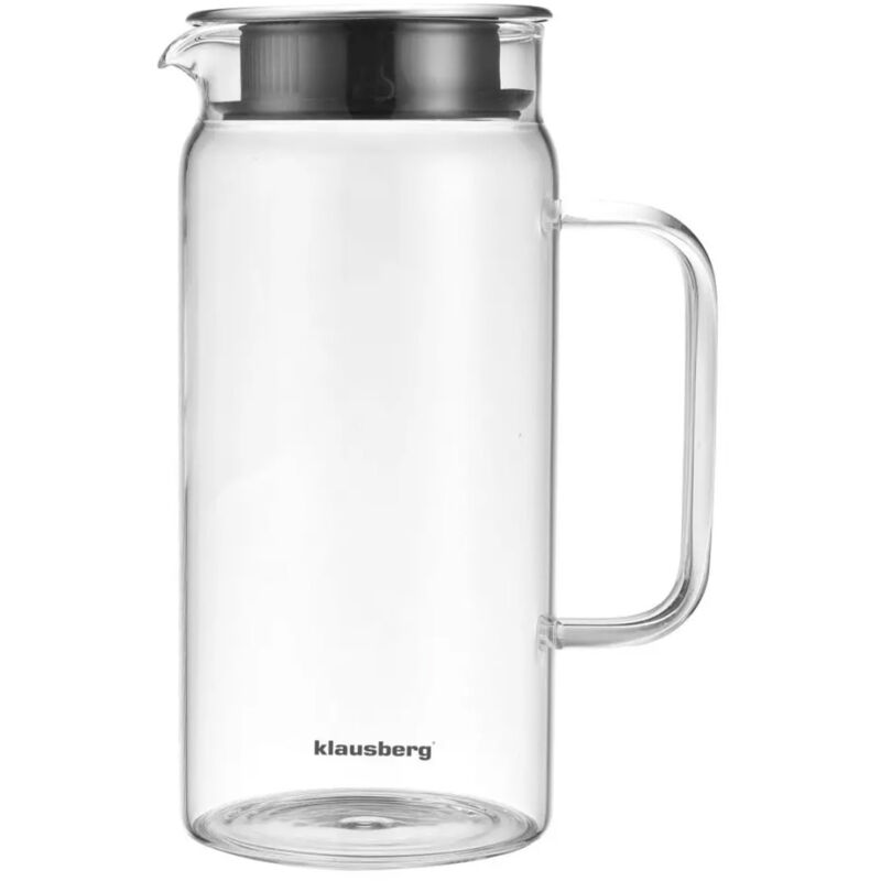 foto del prodotto caraffa in vetro per bevande a base d acqua 1l klausberg kb 7686