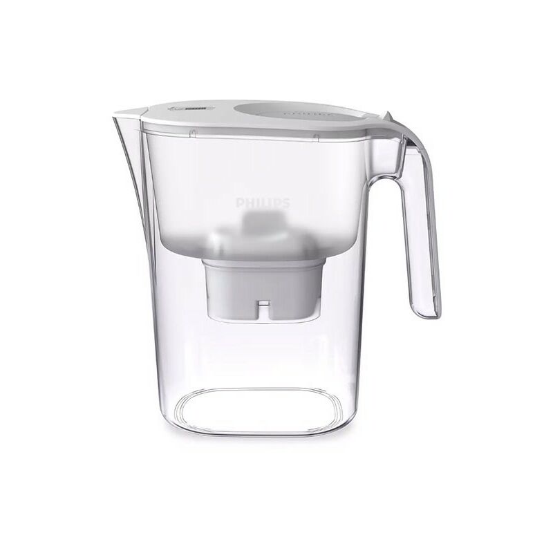 foto del prodotto caraffa philips per il filtraggio dell acqua 4.0 lt con timer bianca awp2938wht