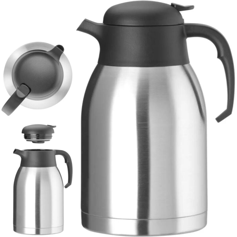 foto del prodotto caraffa termica per macchina da caff , acciaio, 2 l