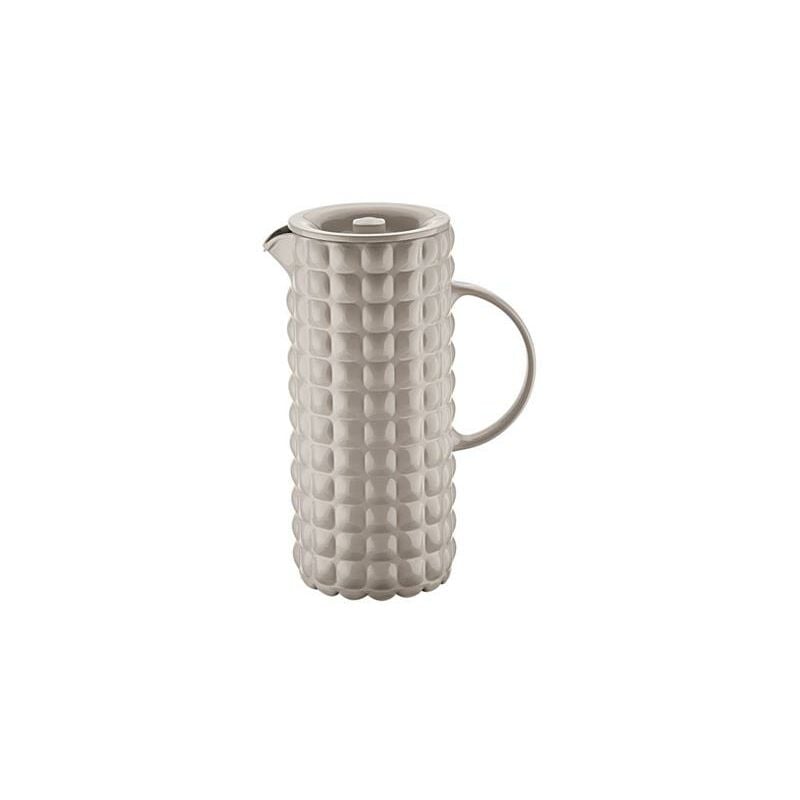 foto del prodotto caraffa tiffany grigio tortora con coperchio guzzini