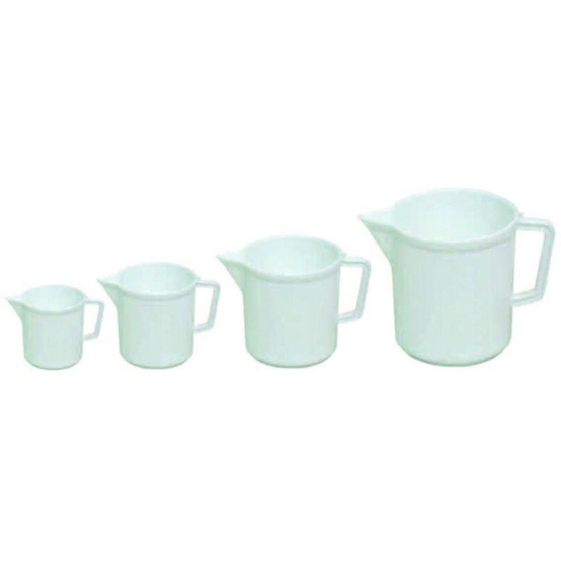 foto del prodotto caraffe graduate con becco in plastica lt.1