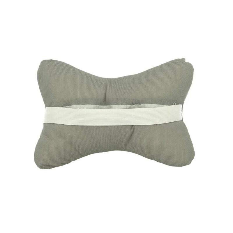 foto del prodotto carall 2 pezzi cuscini poggiatesta auto ergonomici e traspiranti colore grigio