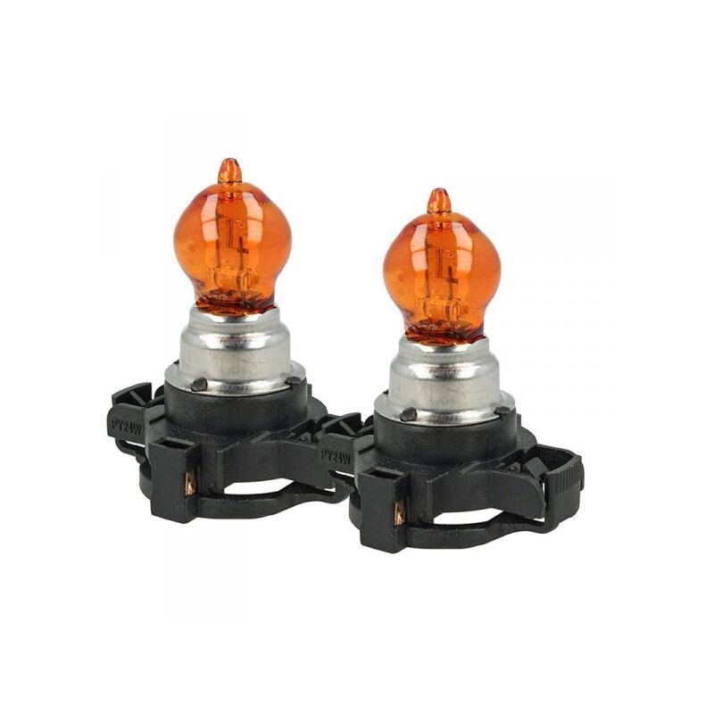foto del prodotto carall 2x lampada alogena py24w 12v 24w amber frecce anteriori audi bmw fiat renault