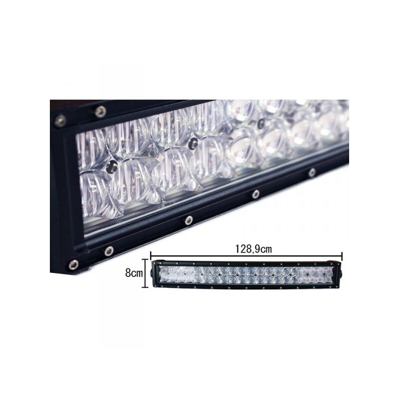 foto del prodotto carall barra led 300w 1289mm 9v 60v doppia fila 100x3w lente combo ip67 per fuoristrada jeep suv camper