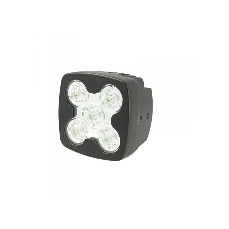foto del prodotto carall - fanale led quadrato supplementare ausiliario 50w dc 9v-60v faro da lavoro di profondita per jeep camion barca super potente