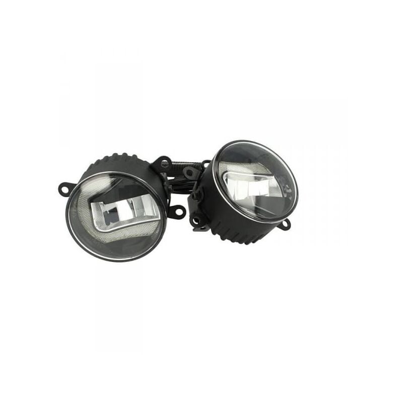 foto del prodotto carall fari led fendinebbia 15w luce di marcia diurna forma l 7w 3,5 pollice per citroen c4 c5 c6 picasso renault