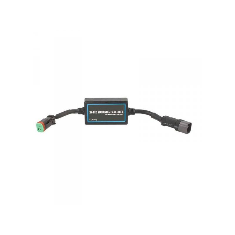 foto del prodotto carall filtro resistenza per led work bar light warning canceller 300w 12v con connettore dt