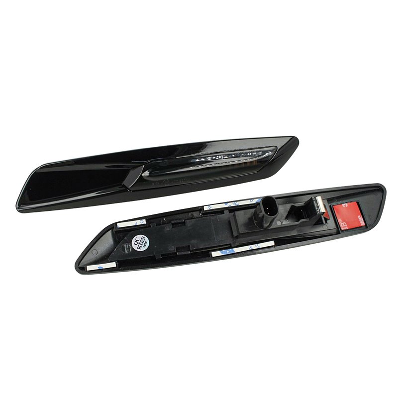 foto del prodotto carall kit freccia laterale a led side marker dinamica lente fume bmw x1 e84 x3 e83 e90 e91 e92 e93 e60 e61 e81 e82 e87 e88