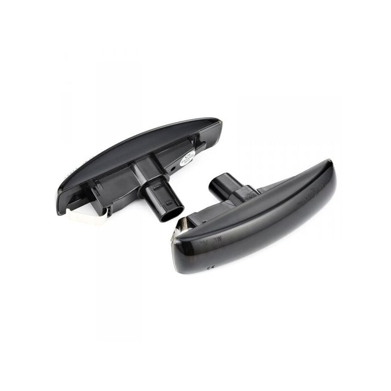 foto del prodotto carall - kit freccia laterale a led side marker dinamica lente fume land rover discovery 3 4 freelander 2 rang rover sport