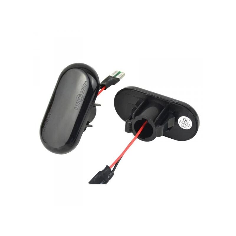 foto del prodotto carall kit freccia laterale a led side marker dinamica lente fume smart fortwo w453 c453 oem cl sm453 sm